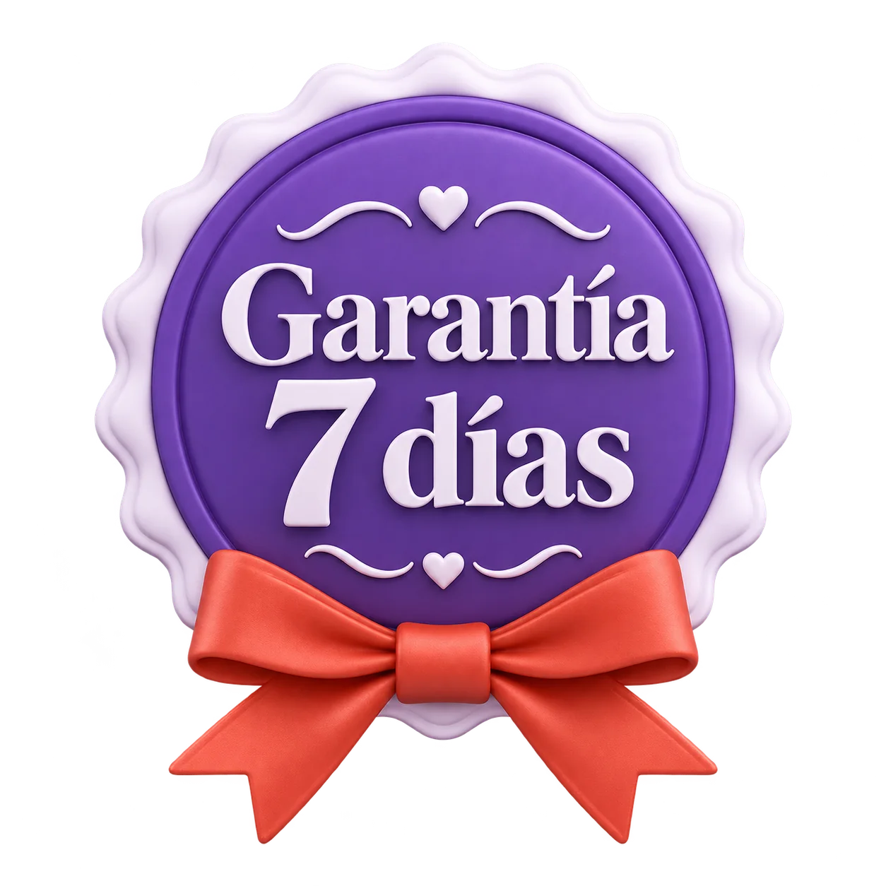 Sello de garantía de 7 días